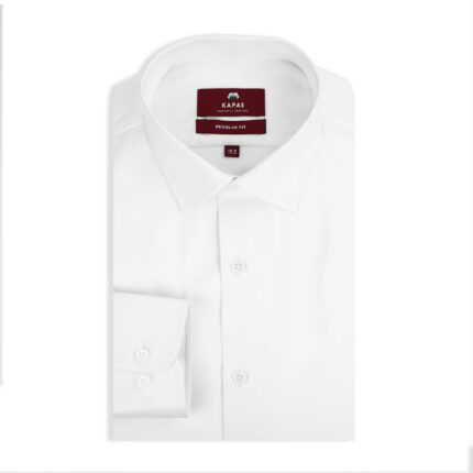 White Bright Dress Shirt