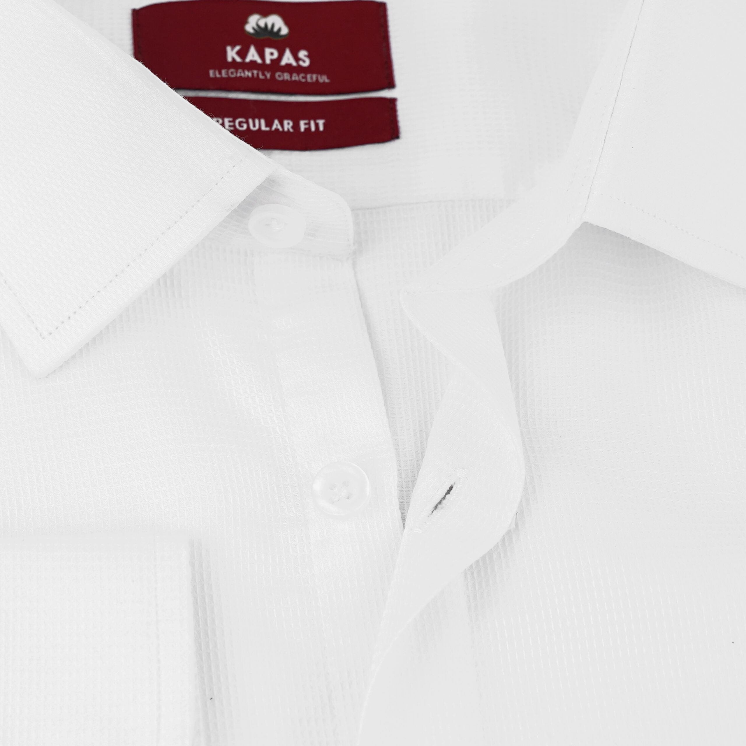 02 White Bright Dress Shirt - Image 6