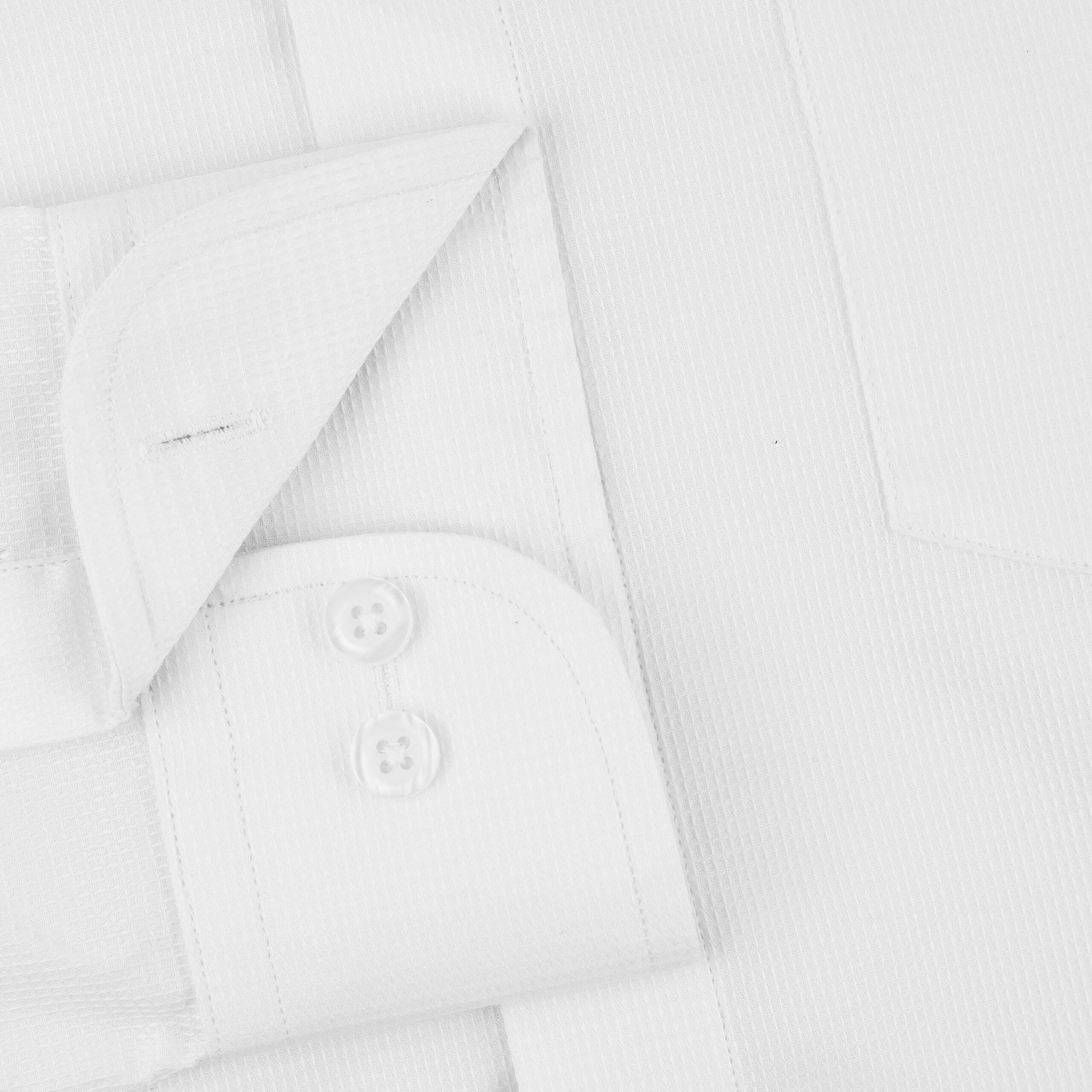 04 White Bright Dress Shirt - Image 4