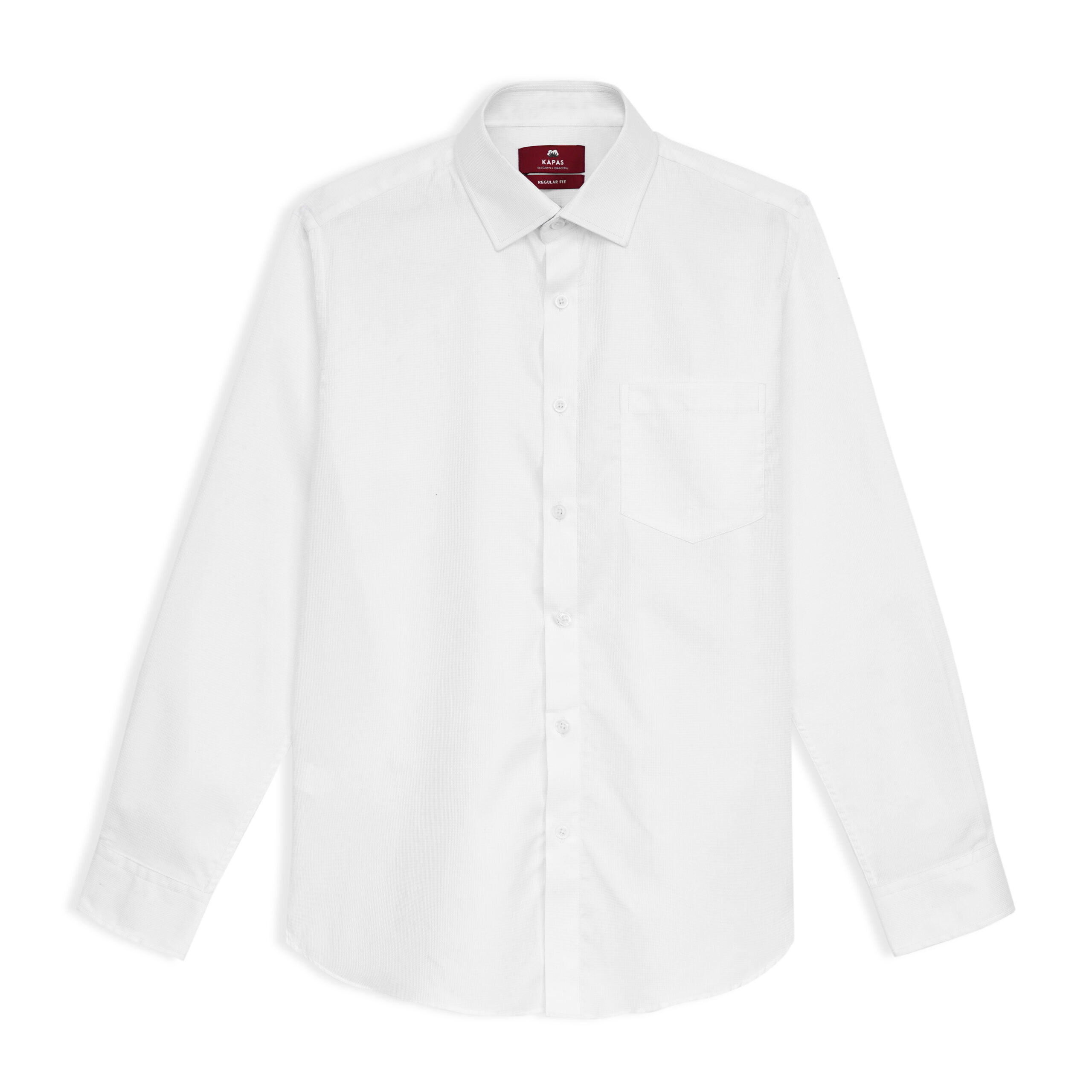 06 White Bright Dress Shirt - Image 2