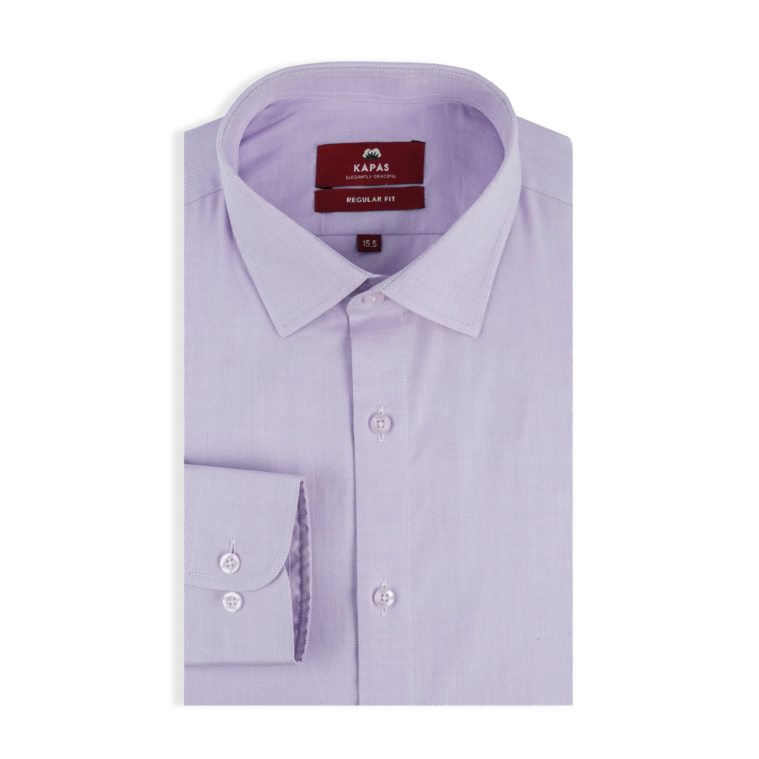 31 Purple Texture Dress Shirt