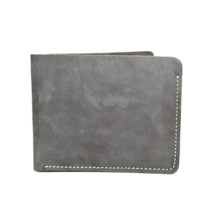 broad beauty wallet grey velvet